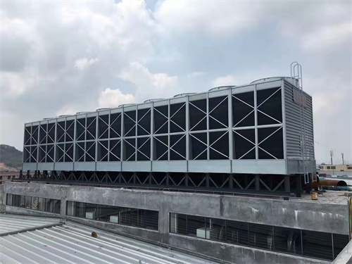 玻璃鋼冷卻塔達到降低水溫,圓形玻璃鋼冷卻塔