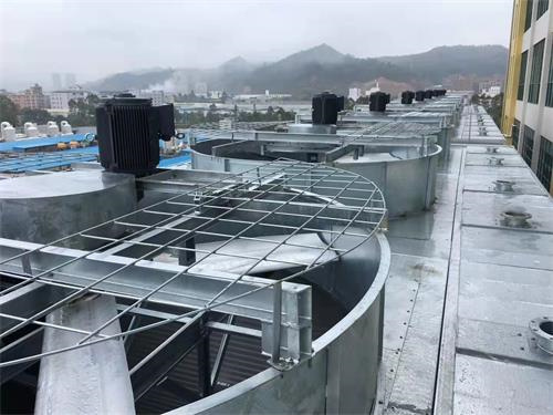 開式冷卻塔各部件的構成介紹(開式冷卻塔圖片)
