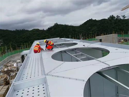 高溫閉式冷卻塔冷卻的工作原理